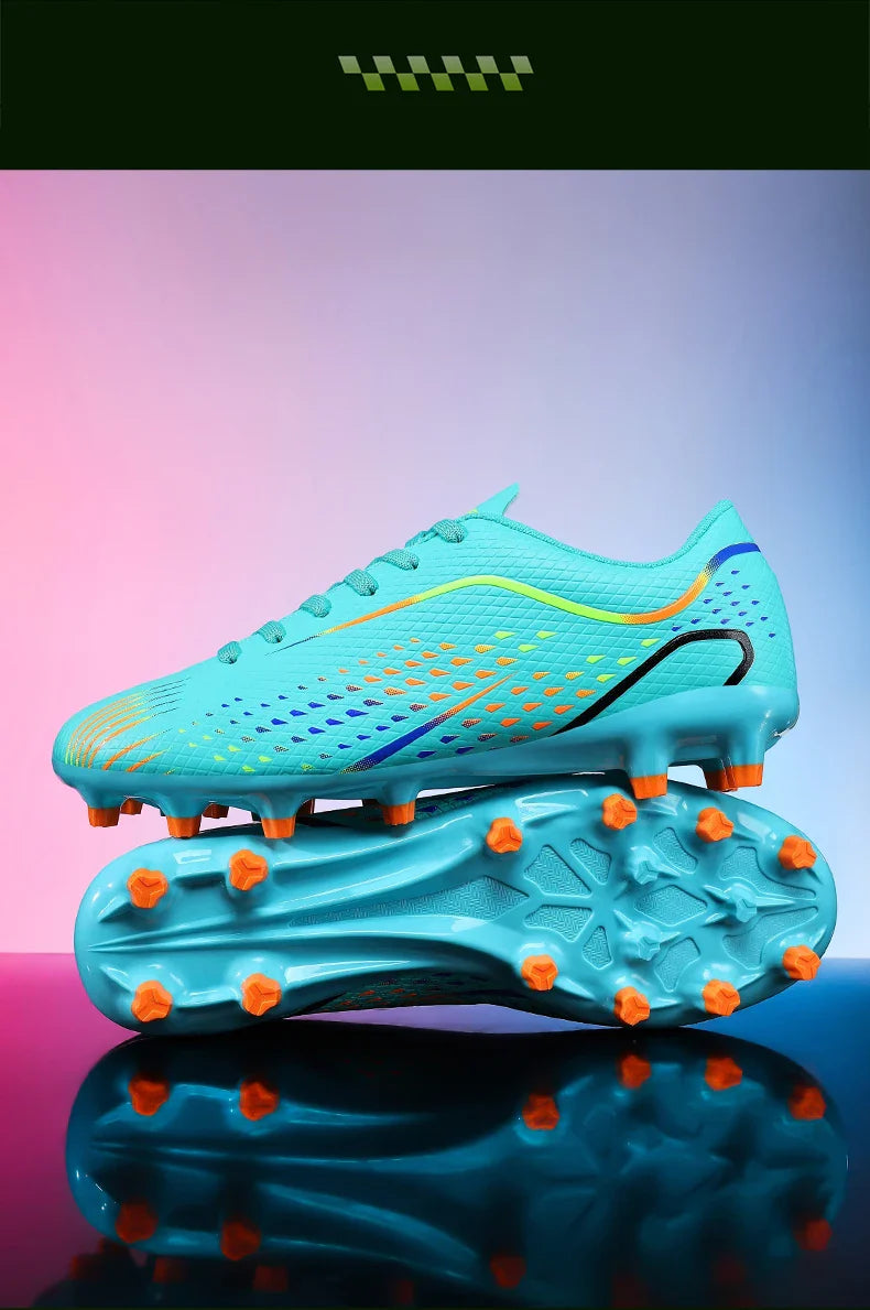 New Men Soccer Shoes Hot Sale Women Professional Football Boots Unisex High-quality Futsal Ultralight Cleats TF/FG Sneakers