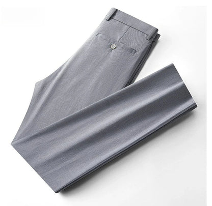 Men's Casual Pants: Breathable & Lightweight for Summer Comfort Business Casual Men's Work Trousers