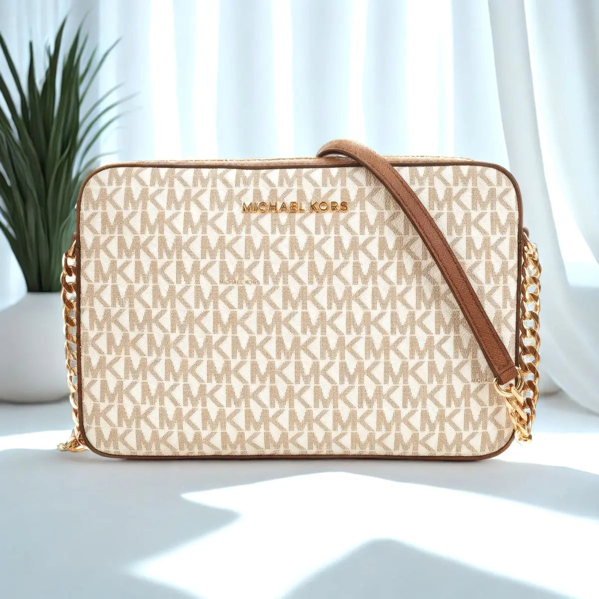 Ole Jet Set Item Large Women'S Pvc With Leather Single Shoulder Crossbody Bag Small Square