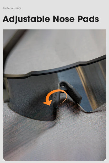 Photochromic Cycling Sunglasses for Men Women Bike Glasses Riding Driving UV400 Mountain Bicycle Goggles Eyewear Sports