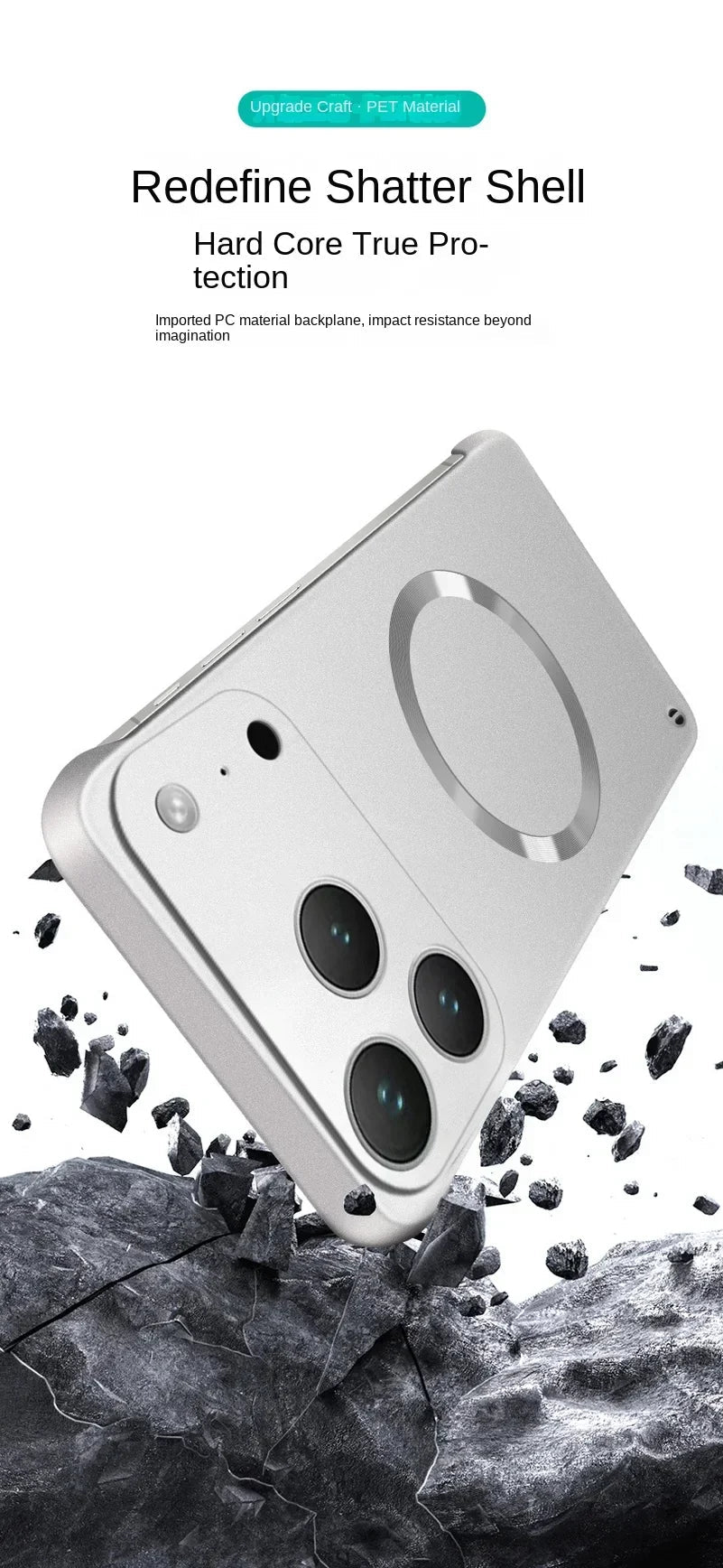 For iPhone 17 Magsafe Magnetic Phone Case For iPhone 17 Pro Max 17 Air Camera Protect Cover