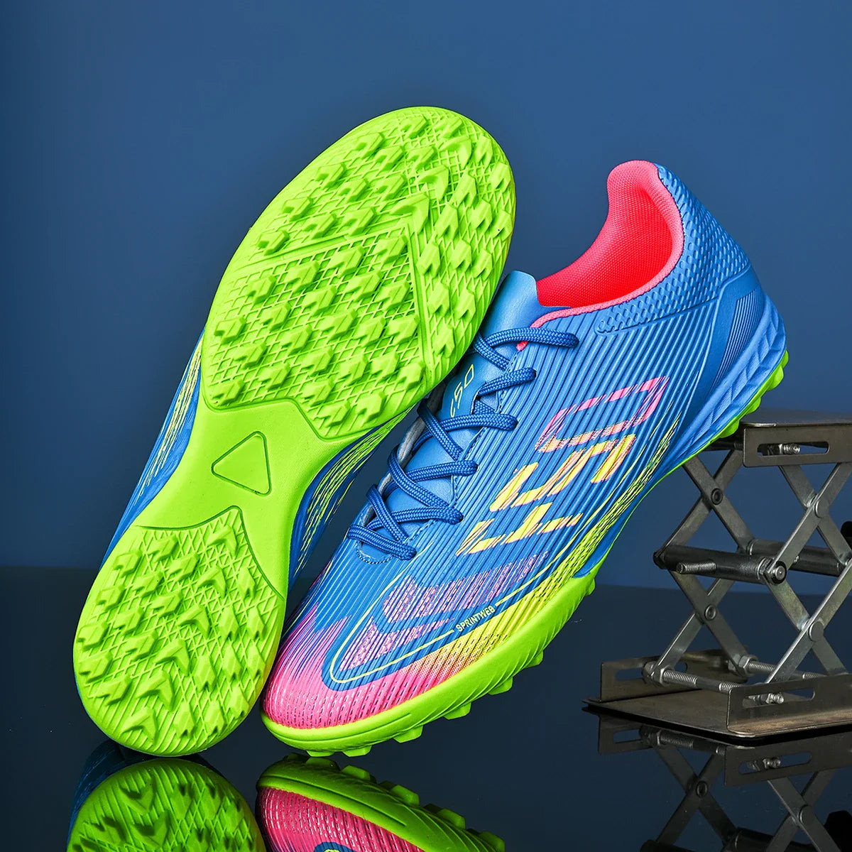 Adult anti slip TF nail breaking football shoes, competition training shoes, professional college football boots