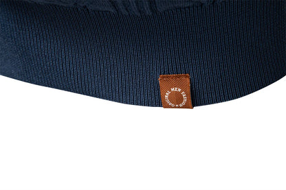 2025 Men's Modern Henley Polo Solid Color Long Sleeve Fashion Forward Cut Luxury Business Social Premium Male Top