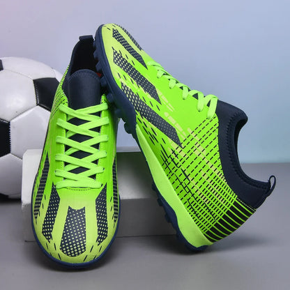 Men Professional Football Shoes Society TF/FG Soccer Shoes  Cleats Original Indoor Football Field Boots Grass Training Sneakers