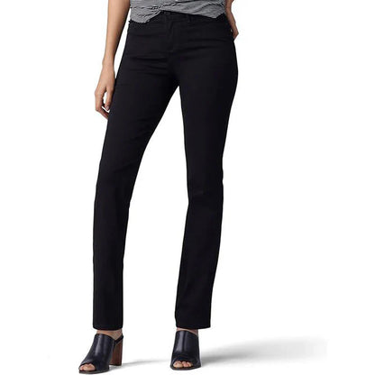 Women Korean Slim Fit Denim Trousers Female Classic Designer High Waist Pants
