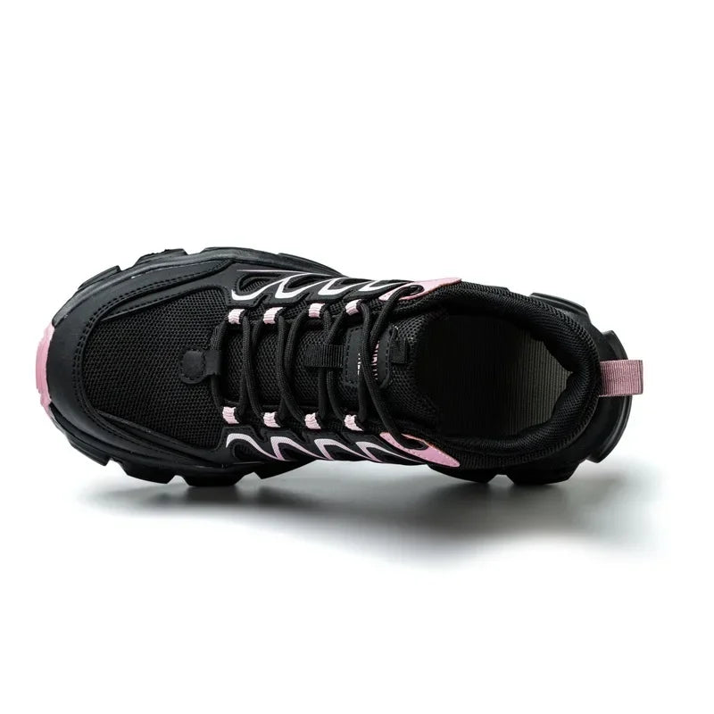 Size 35-42 Women Work Safety Shoes With Steel Toe, Female Sneakers Smash-proof Puncture-proof, Waterproof Safety Working Boots