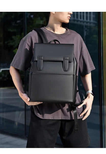 Cross-border New Men's Backpack High-end Casual Versatile Business Laptop Bag Daily Commute Large Capacity Backpack