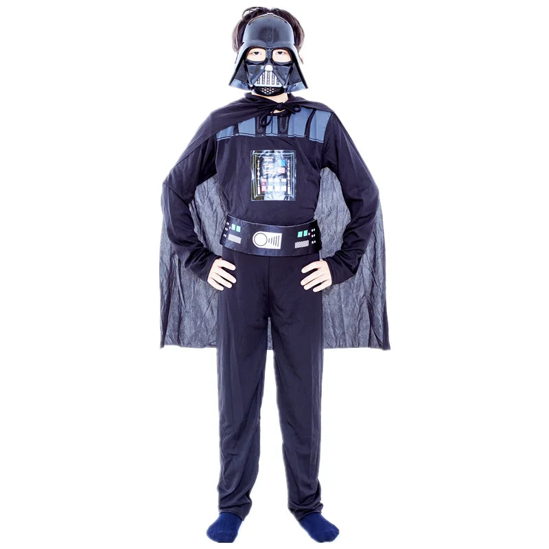 New Boys Girls Superhero Costume Movie Characters Cosplay Jumpsuit with Halloween Mask Party Cosplay Outfit for Holiday Dress Up