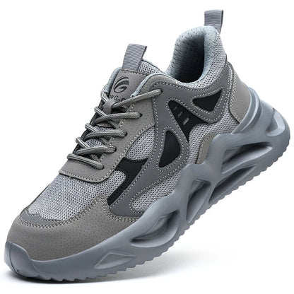 Lightweight Safety Shoes Men Work Shoes Steel Toe Cap Working Boots Sneakers Man Anti Puncture Breathable Sport Work Shoes