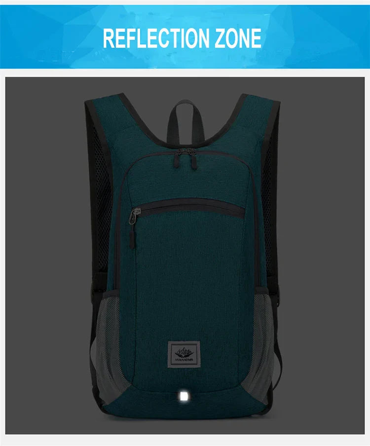 Portable Foldable Backpack,Men Women Ultralight Folding Bag,Outdoor Climbing Cycling Hiking  Knapsack Travel Daypack