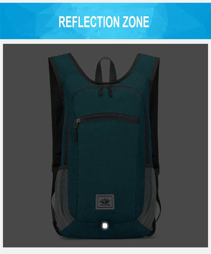 Portable Foldable Backpack,Men Women Ultralight Folding Bag,Outdoor Climbing Cycling Hiking  Knapsack Travel Daypack