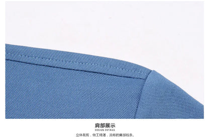 2024 Men's Cotton New Summer Exquisite Embroidered Short sleeved Polo Shirt Business Leisure Breathable T-Shirt Top Men's Wear