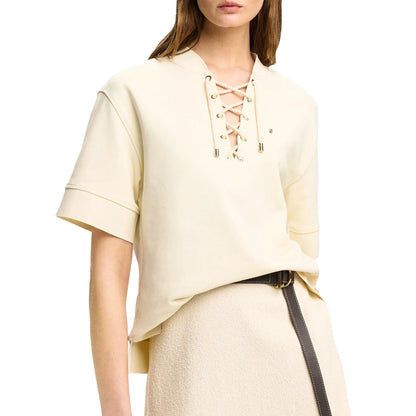 Summer Women Elegant Embroidery Shirt Small V Neck Blouse Female Comfortable Casual Tops Short-sleeved loose women's wear