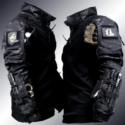Tactical Uniform Milit Camo Suit Hunting Clothes Combat Shirts Camping Pants Men Workwear Suits Airsoft Paintball Sets