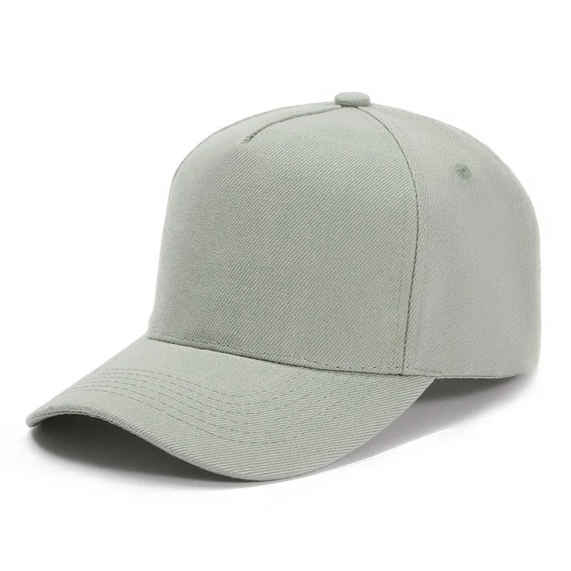 Custom Brand Diy Logo Baseball Cap For Men And Women Plain Blank Embroidery Print 5 Panel Sport Hat Basic Gorras