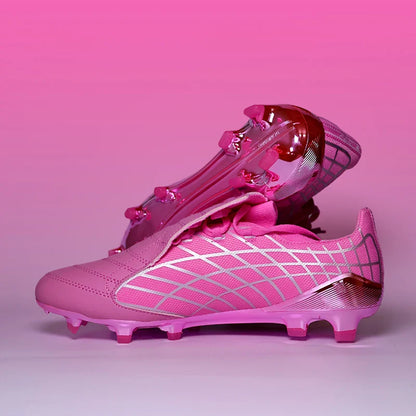 F50+ Professional Mens Soccer Shoes Training Non-Slip Turf Soccer Cleats Boys TF/FG Football Sneakers Man Chuteira Campo 39-45
