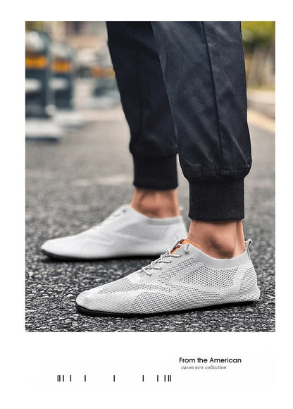 Men Lightweight Loafers Breathable Non Slip Casual Walking Shoes Classic Fashion Comfortable Loafers for Men Plus Size 47