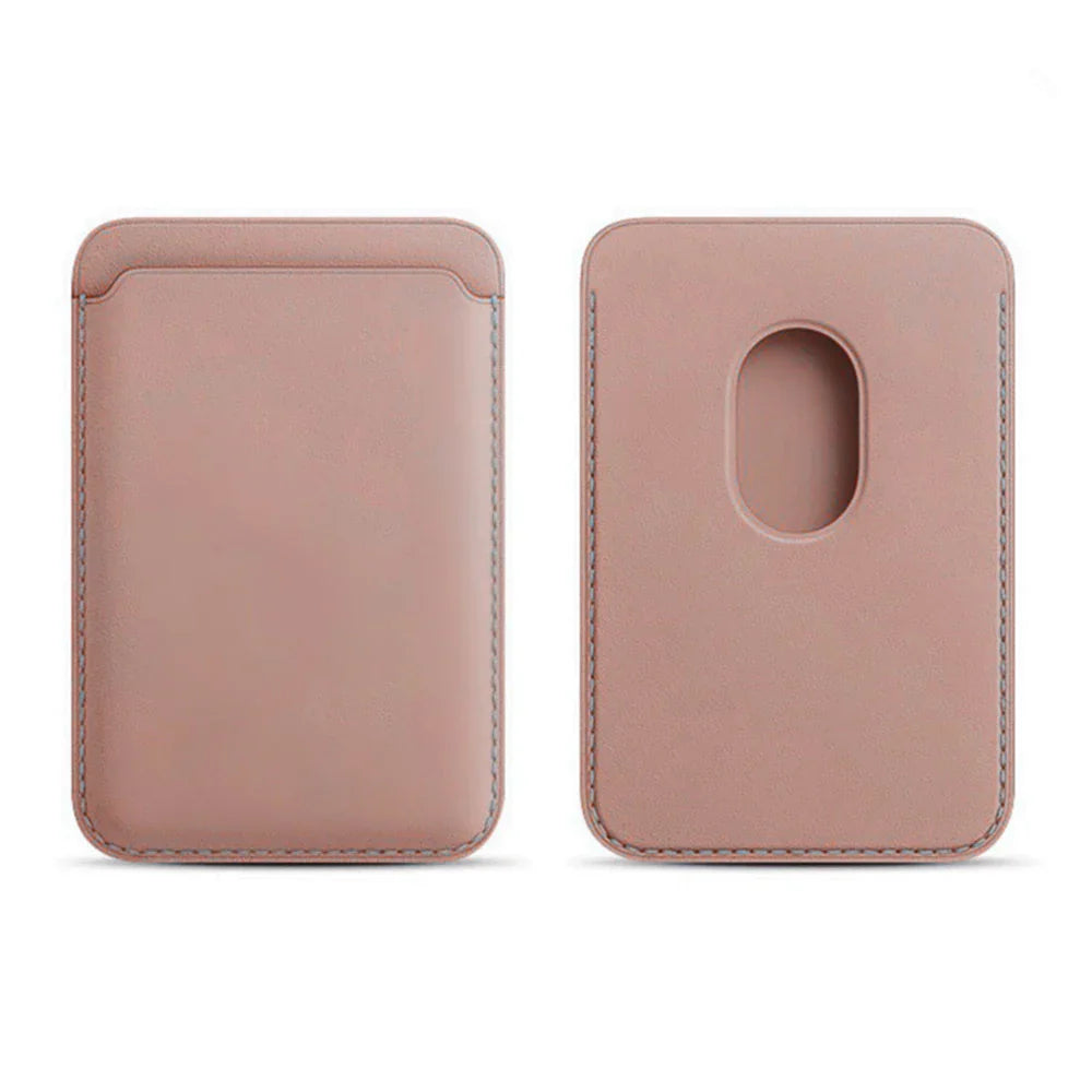 For Magsafe Wallet Card Holder Case For Apple iPhone 17 16 15 14 13 12 Pro Max Magnetic Leather Bag Adsorption Cover Accessory