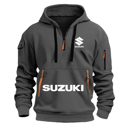 men's hoodie, casual outdoor sports hoodie and a warm motorcycle sweatshirt for autumn and winter