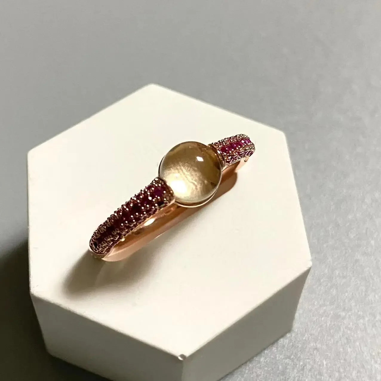 6mm Round Candy Style Ring for Women 33 Colors Purple Zircon Crystal Inlay Jewelry Birthday Gift