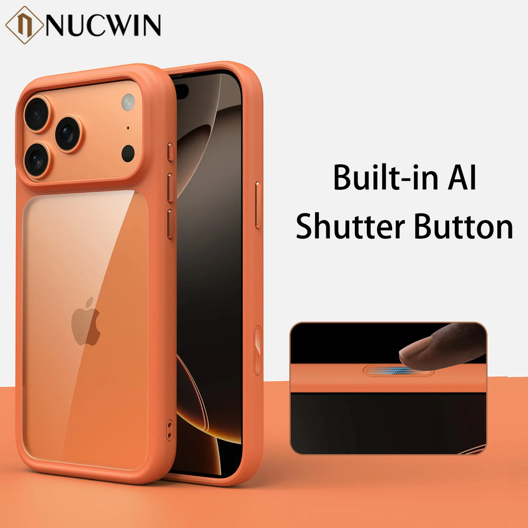 Transparent Phone Case For iPhone 17 Pro Max 17 Pro 17