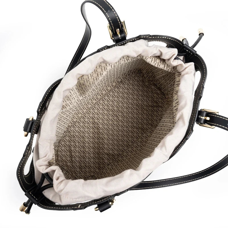High-end Brand Women's Handbag Fashion Hollow 2025 New Large Capacity Simple Shoulder Bag