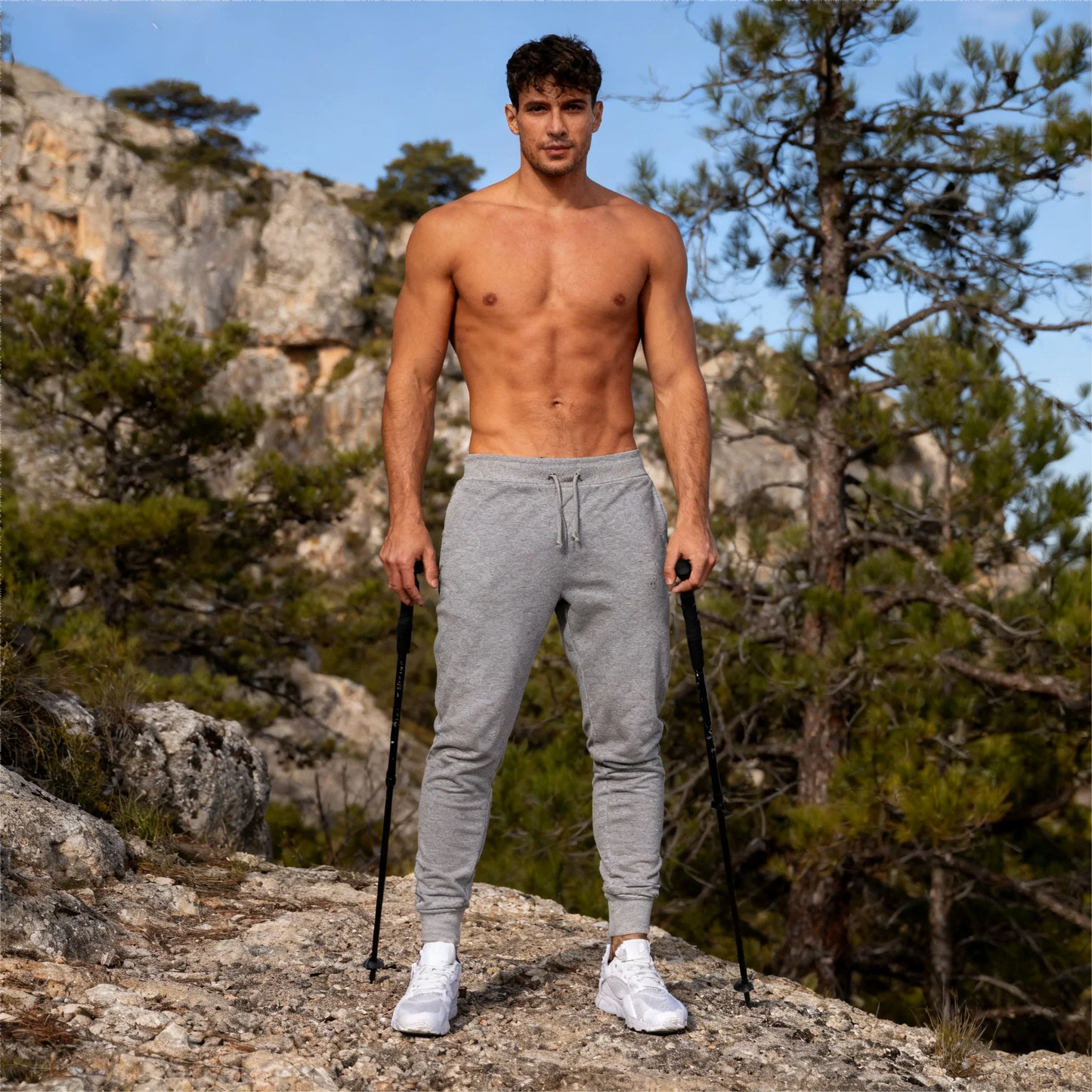 New Men'S Casual Pants - Breathable Spring/Fall Work Trousers Men'S Joggers with Elastic Waistband&Drawstring Classic Joggers