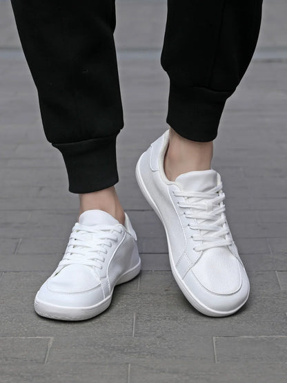 Wide Toe Casual Shoes for Men and Women Barefoot Soft Sole Flats Non Slip Walking Footwear Plus Size Comfortable