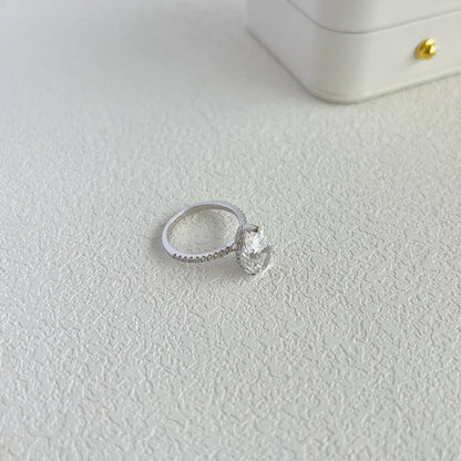 18K Gold Plated 925 Sterling Silver Crushed Ice Cut Lab Sapphire Gemstone Wedding Party Fine Jewelry Rings Wholesale