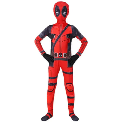 Spiderman Costume for Kids Adult Tobey Maguire Cosplay Bodysuit Superhero Zentai Suit Jumpsuit Halloween Carnival Party Costumes