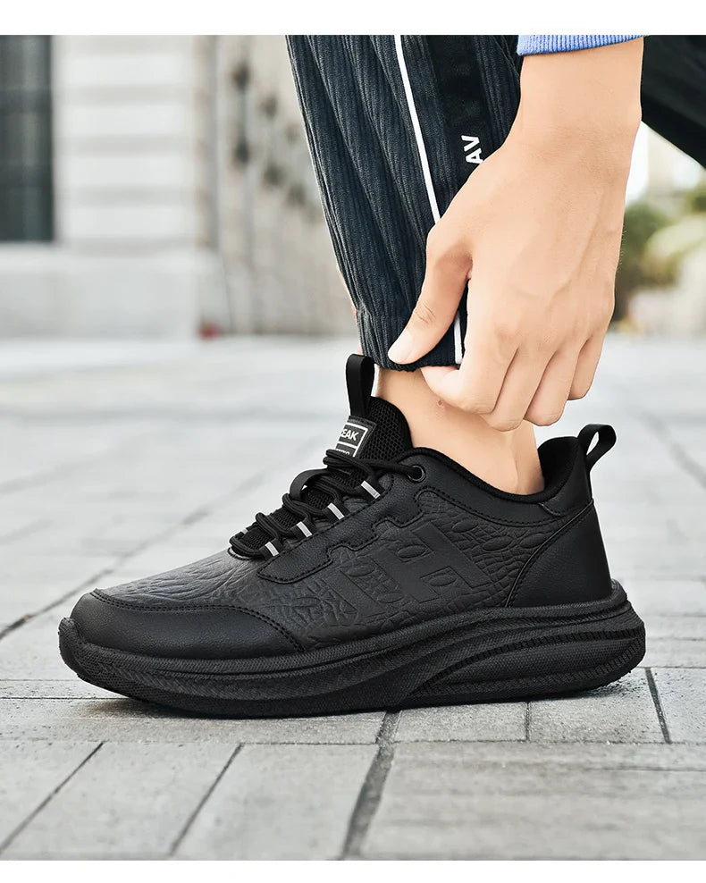 Shoes Four Seasons Breathable Light Non-slip Waterproof Oil-proof Kitchen work shoes Men's Outdoor Casual sports Shoe
