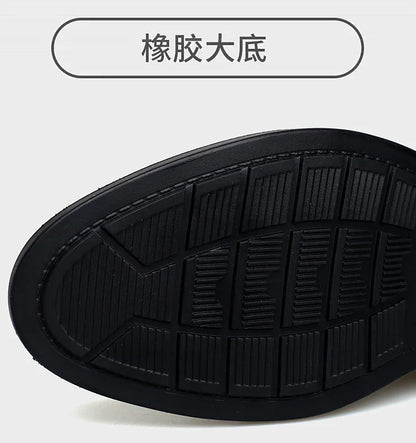 Leather Casual Elevator Shoes for Men 10cm Invisible Height Increase Casual Sneakers Business Formal Shoes