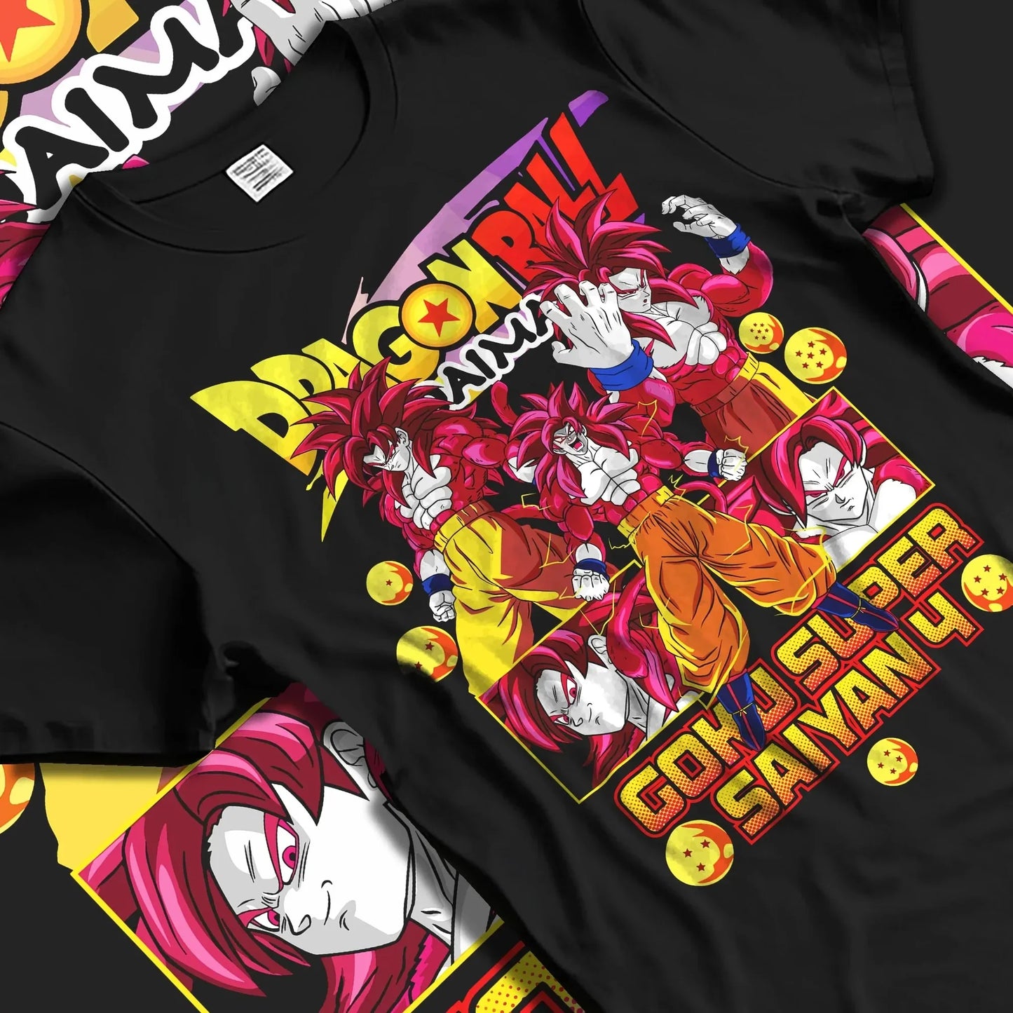 2026 Summer Dragon Ball  Oversized T-shirt 100% Cotton Vintage Y2K Graphic Print High Quality Unisex Casual Streetwear Tshirt
