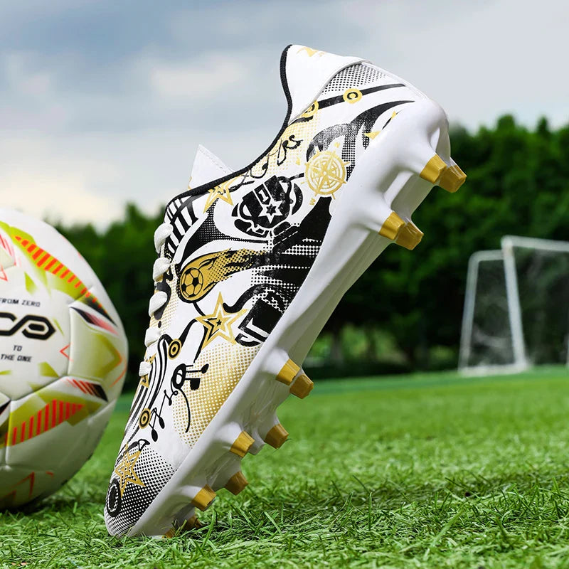 New Kids Soccer Shoes Men Original Football Shoes Indoor Professional Football Field Boots Society Cleats TF/AG Sneaker Non Slip