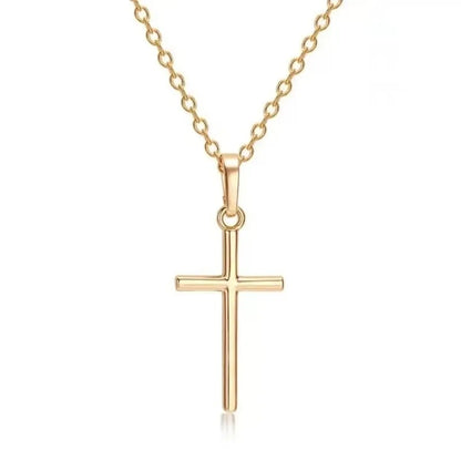 Jewelry Crucifix Charm Vintage Cross Necklace Jesus Rosary Beads Chain Virgin Mary Pendant