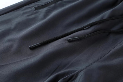 Men Tight Sport 2 In 1 Cropped Pants 2024 Summer Elastic Quick-dry Compression Workout Training Exercise Running Sports Shorts