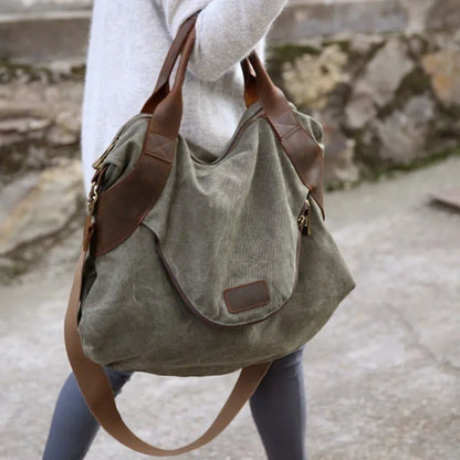 Womens Shoulder Bag Large Handbag Women Canvas Bag Travel Bags Crossbody Bag Overnight Bag