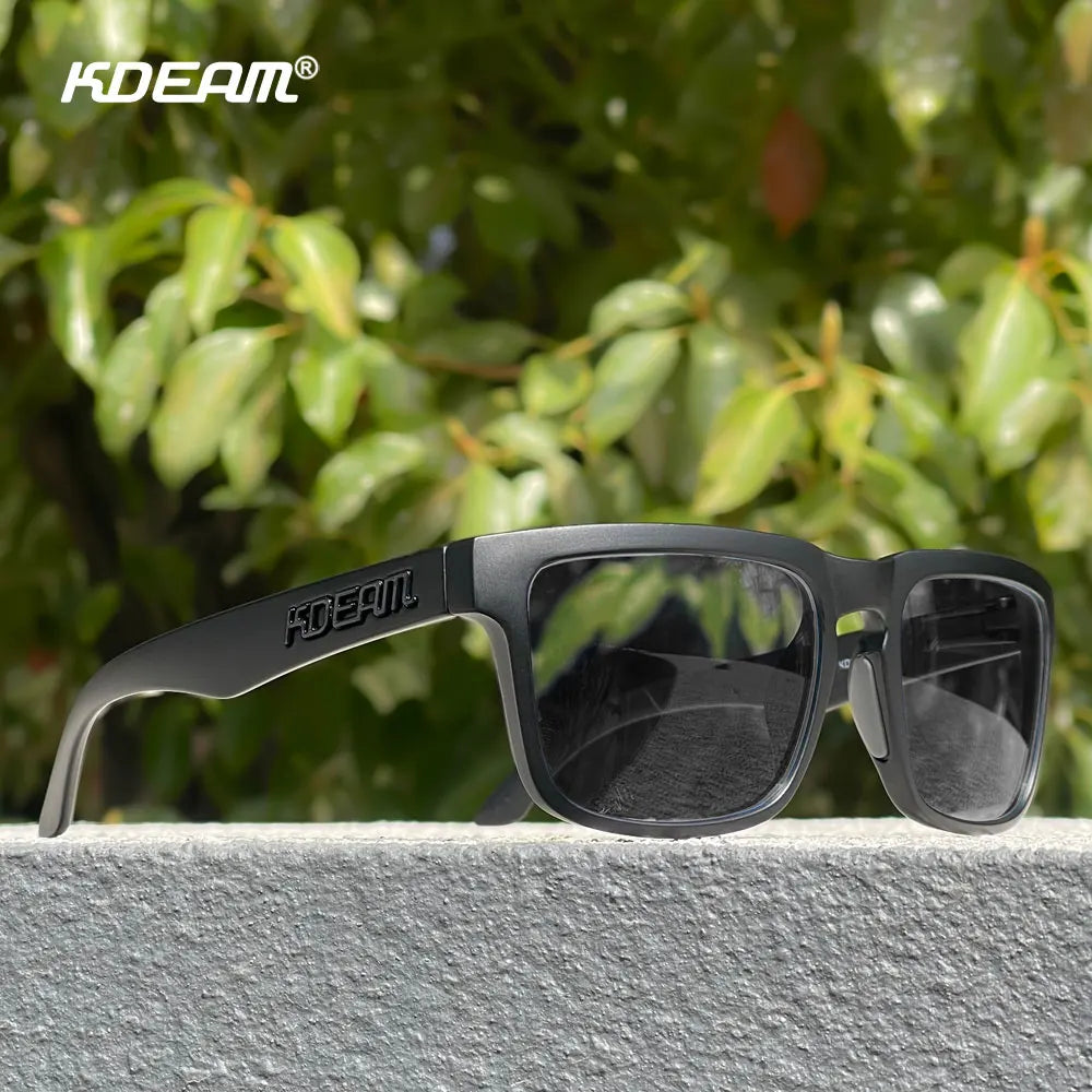 Unisex Square Sunglasses Polarized Coated Lens Suitable For Driving Fishing Sunglasses Anti-Blue Light Computer Eyeglasses