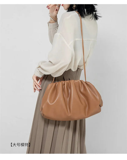 Soft Pu Leather Women Shoulder Bag High Quality Small Cloud Crossbody Bags for Women Fashion Female New Handbags Messenger Bags