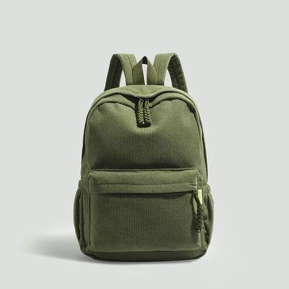 Personalized Backpack 2025 Soft Schoolbag shoulder straps Large Capacity Custom Unique Name Embroidered Corduroy Special Design