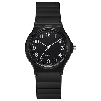 Simple Fashion Quartz Watch for Women Students Wrist Watches Silicone Strap Watch Wholesale Reloj Mujer Elegante Reloj De Mujer