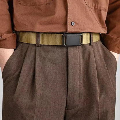Men Belts Canvas Nylon Webbing Belt Fashion Casual Designer Unisex Belts High Quality Sports Military Strap Cargo Pants Belt