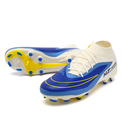 Men FG Football Shoes Ultralight Training Football Field Boots Outdoor Fast Soccer Shoes Society Cleats Professional Sneaker
