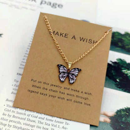 New Trendy Alloy Cute Elegant Sun Love Star Leaves Clover Unicorn Luck Pendant Necklaces for Women Fashion Accessories Jewelry