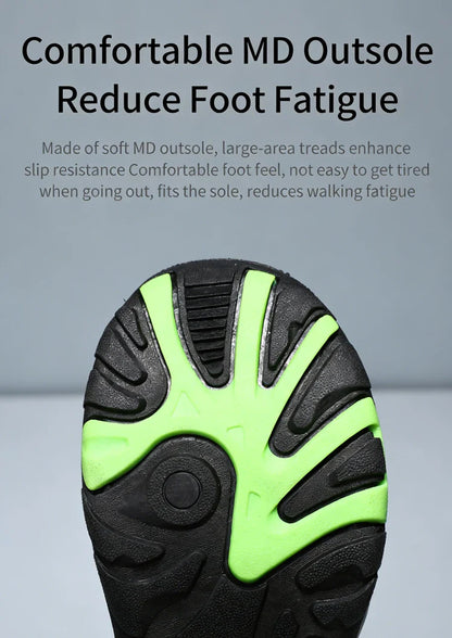 Summer Beach Water Children Sandals Fashion Shoes Outdoor Non-slip Soft Bottom Shading Leather Boys Comfortable Walking Sandials