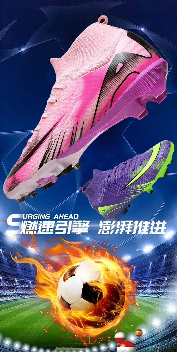 New Men Football Boots Adult Society Original Indoor Professional Women Soccer Shoes Unisex Ultralight Football Shoes Sneakers