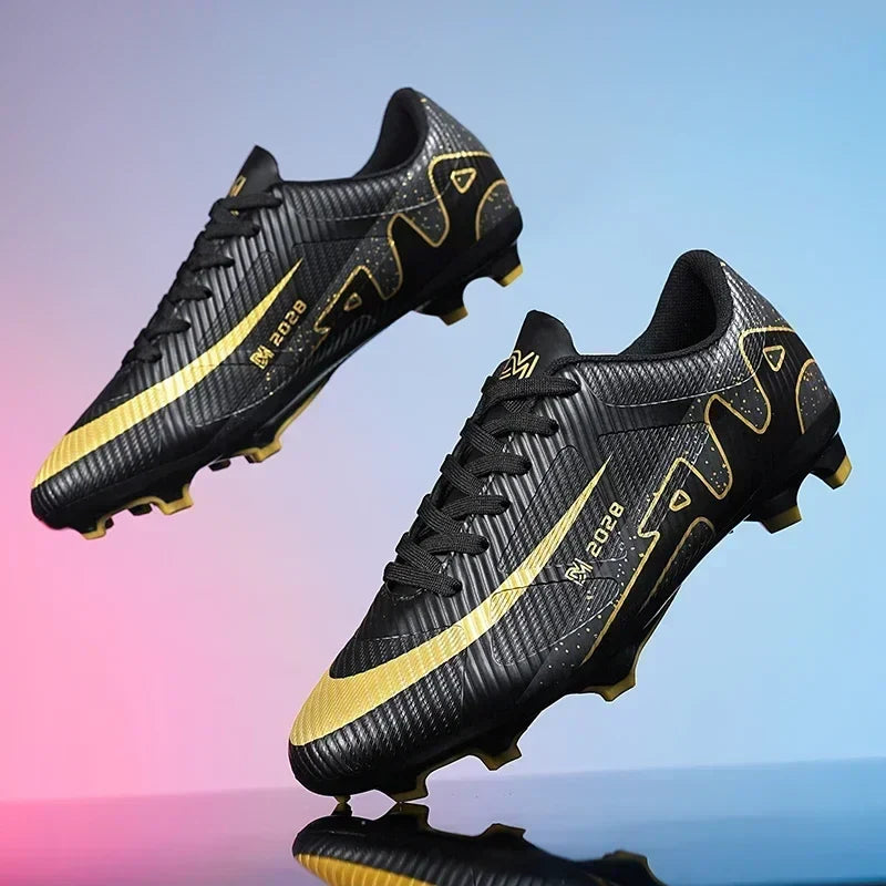 New Men Soccer Shoes FG/TF Hot-selling Boy High-quality Ultralight Cleats Non-Slip Football Boots Match Sneakers Futsal Indoor