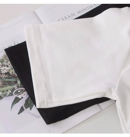1pcs Girl Summer Smile Print T-shirts Women Classic Basic Fashion Tees Students Short Sleeve Loose Tops Female Round Neck Tshirt