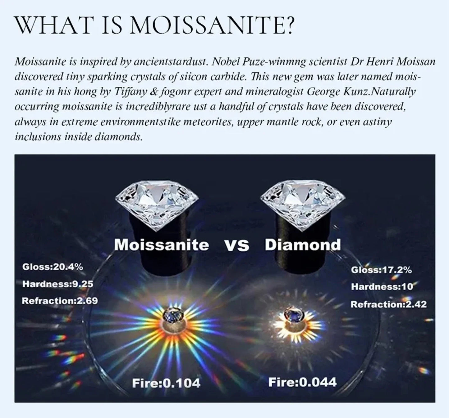 100% 18K real gold moissanite double stone ring for women, square water drop exaggerated ring, high-end jewelry for girlfriend