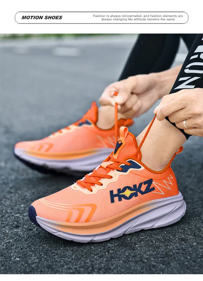 Men's Classic Cushion Running Shoes Hiking Walking Shoes for Women Gym Workout Lightweight Breathable Mesh